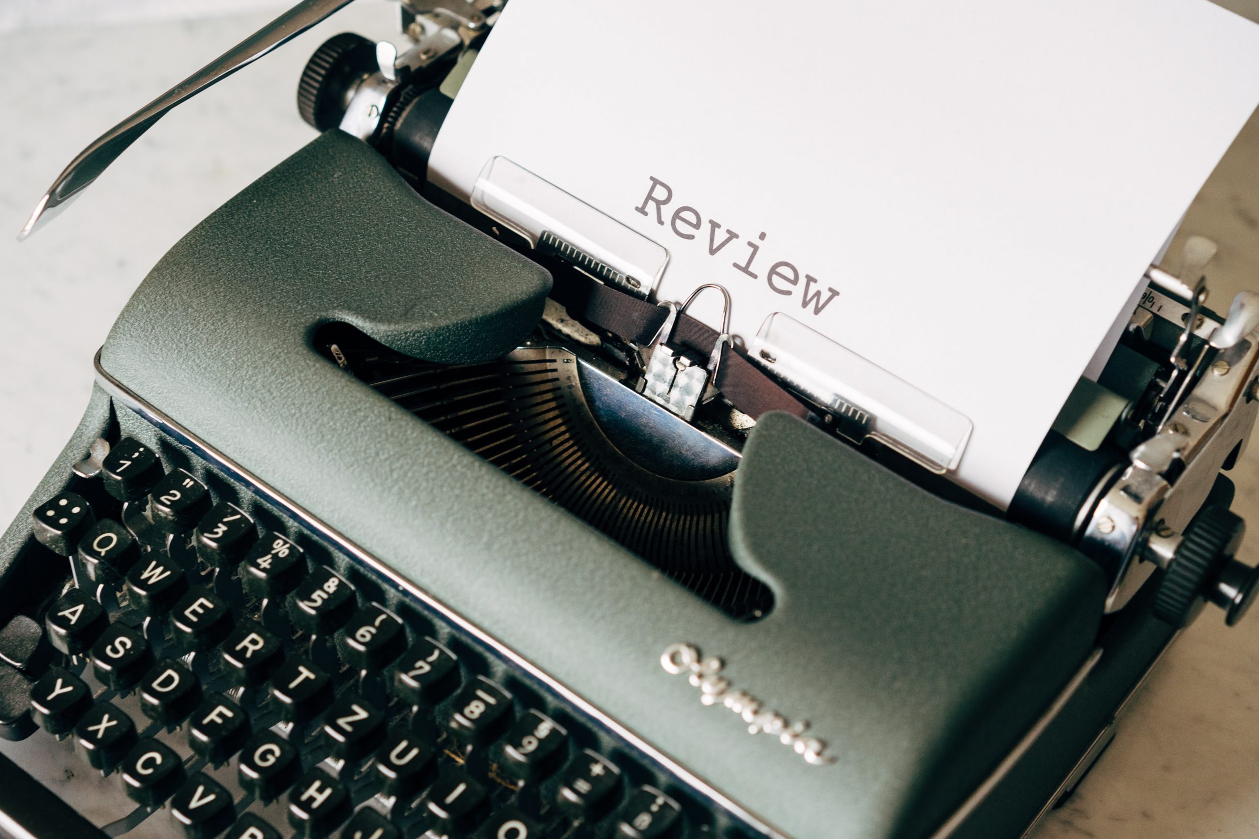 Review on typewriter Markus WInkler