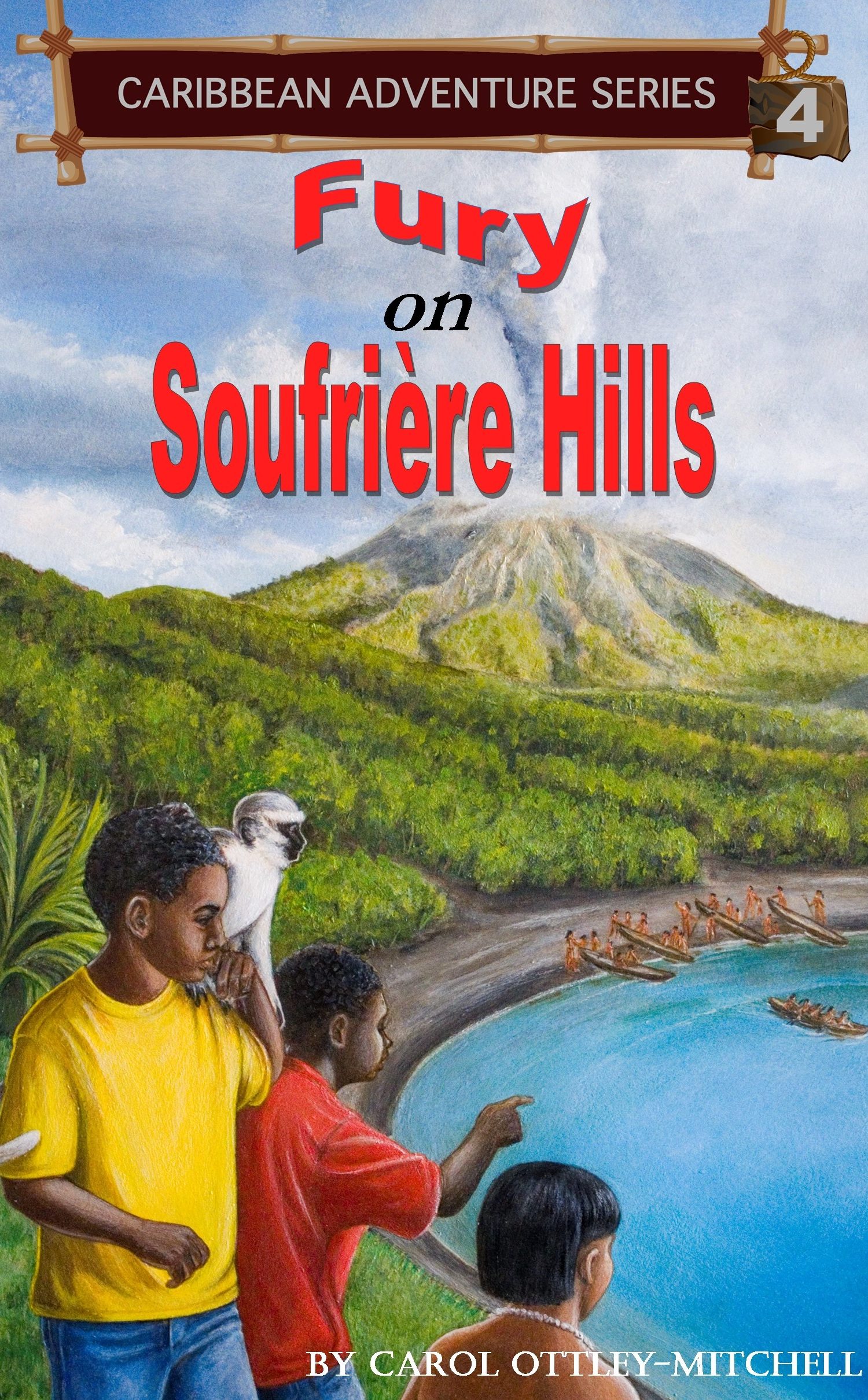 Caribbean Adventure Series 4 Montserrat Chee Chee by Carol Mitchell children's books